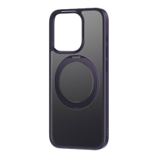 Baseus SkyRing 360° tok kitámasztóval + edzett üveg iPhone 14 Pro - lila tok és táska