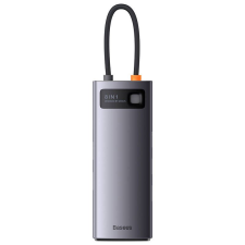 Baseus StarJoy Metal Glam 8in1 USB-C notebook dokkoló szürke (WKWG080113) (WKWG080113) laptop kellék