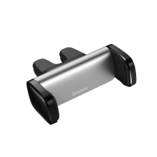 Baseus Steel Cannon szellőzőrácsra illeszthető befogós autós telefontartó - SUGP-0S, Ezüst mobiltelefon kellék