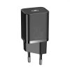 Baseus Super Si  hálózati töltő adapter USB-C 1C PD 20W, fekete