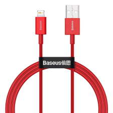 Baseus Superior USB töltőkábel, 2,4 A, 1 m, piros (CALYS-A09) (CALYS-A09) mobiltelefon kellék