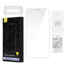 Baseus Tempered Glass Baseus 0.4mm Iphone 12 Pro MAX + cleaning kit mobiltelefon kellék