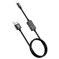 Baseus USB-A - Lightning töltőkábel 1m fekete (CALYU-01) (CALYU-01) kábel és adapter