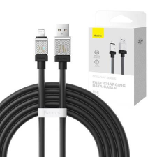 Baseus USB-C - Lightning kábel 2.4A 2m fekete (CAKW000501) (CAKW000501) kábel és adapter