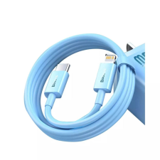 Baseus USB-C Lightning kábel PD 20W 1m kék (CAYS001903) kábel és adapter