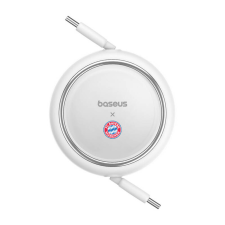 Baseus USB-C-USB-C 100W töltőkábel (fehér) Bayern Edition kábel és adapter