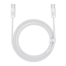 Baseus USB-C-USB-C kábel 100W 2m fehér (CALD000302) kábel és adapter