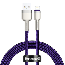 Baseus USB-kábel a Lightning Baseus Cafule-hez, 2,4A, 1 m (ibolya) kábel és adapter