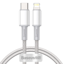 Baseus USB Type C cable - Lightning Fast Charging Power Delivery 20 W 1 m white (CATLGD-02) kábel és adapter