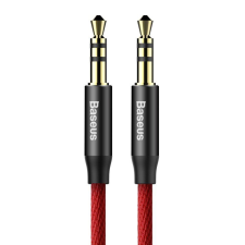 Baseus Yiven 3,5mm AUX mini jack audiokábel 1,5 m piros (CAM30-C91) (CAM30-C91) - Audió kábel kábel és adapter