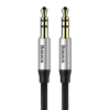 Baseus Yiven AUX mini jack audiokábel ,3,5mm, 1 m, fekete-ezüst (CAM30-BS1) (CAM30-BS1)