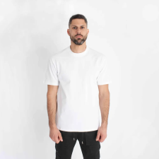  Basic White Regular Tee - fehér póló - Méret: M férfi póló