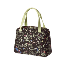 BASIL egyoldalas táska Wanderlust Carry All, Hook ON, mintás charcoal fekete kerékpáros kerékpár és kerékpáros felszerelés