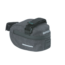 BASIL nyeregtáska Discovery 365D Saddle Bag S, szürke kerékpáros kerékpár és kerékpáros felszerelés