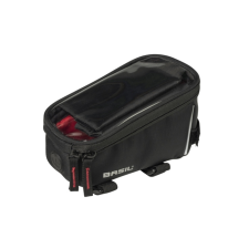 BASIL váztáska Sport Design Frame Bag, tépőzáras, fekete kerékpáros kerékpár és kerékpáros felszerelés