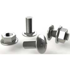 Basor csavar + anya 6x14 tűzihorganyzott B1 2/6826 villanyszerelés