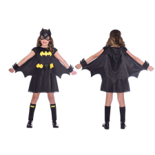 Batgirl lány jelmez, 6-8 éveseknek jelmez