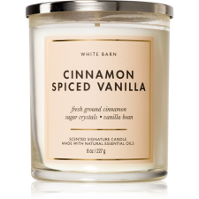 Bath & Body Works Cinnamon Spiced Vanilla illatgyertya 227 g gyertya