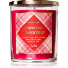 Bath & Body Works Frosted Cranberry illatgyertya 227 g gyertya