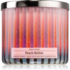 Bath & Body Works Peach Bellini illatgyertya 411 g gyertya