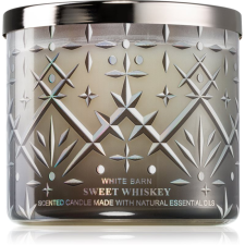 Bath & Body Works Sweet Whiskey illatgyertya 411 g gyertya