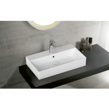 Bathco Spain Bruselas mosdótál 60x42 cm négyszögletes fehér 4106 fürdőkellék