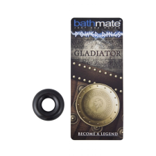 Bathmate BathMate - Gladiator szilikon erekciógyűrű (fekete) péniszgyűrű