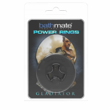 Bathmate - Gladiator szilikon erekciógyűrű (fekete) péniszgyűrű