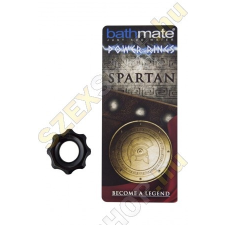 Bathmate Spartan szilikon péniszgyűrű - fekete péniszgyűrű