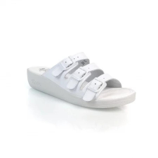  BATZ 3BCS fehér női bőr papucs 36-41 gyógypapucs