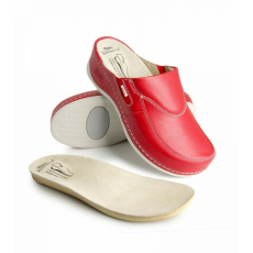 BATZ papucs FC10 PIROS