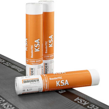 Bauder TEC KSA Bitumenes lemez hidegen öntapadó 10 m2/tekercs víz-, hő- és hangszigetelés