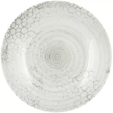 Bauscher Smart Mélytányér, megemelt peremmel, magasság: 45 mm, ø: 240 mm, Minea dekorral tányér és evőeszköz