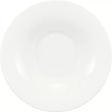 Bauscher Smart Mélytányér, megemelt peremmel, magasság: 50 mm, ø: 244 mm, Stripes dekorral tányér és evőeszköz