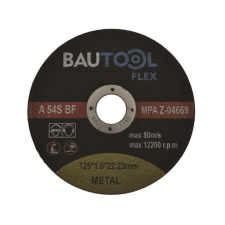 Bautool vágótárcsa fémhez 115×1mm (b511510) barkácsgép tartozék