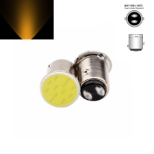 BAY15D led COB sárga DC12V autó tuning