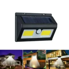  BB COB LED napelemes mozgásérzékelős kültéri lámpa (BBV) (BBL) kültéri világítás