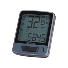 BBB Cycling kerékpáros komputer BCP-06 DashBoard, vezetékes, 10 funkciós, fekete/szürke kerékpár és kerékpáros felszerelés