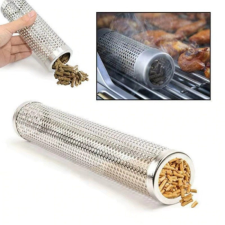 BBQ Grill füstölő cső - Henger kerti sütés és főzés