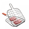 BBQ Hús grillező rács - fa nyéllel