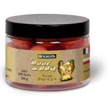 BBQ Zebco z-carp beer -and- bbq 16,20mm 50g neon narancs popup csali