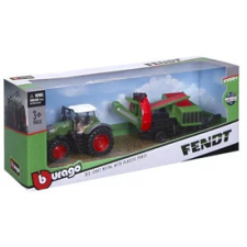  Bburago 10 cm traktor - Fendt 1050 Vario kultivátor autópálya és játékautó