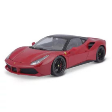  Bburago 1/18 versenyautó - Ferrari Signature, Ferrari 488 GTB autópálya és játékautó