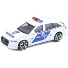  Bburago 1/43 Magyar Rendőrautó - Audi A6 Avant 18 autópálya és játékautó