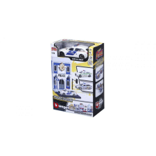 BBurago Audi A6 rendőrautó és rendőrörs 1/43 - Bburago makett