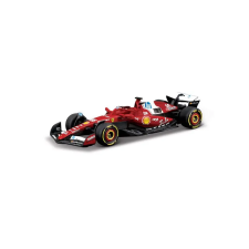 BBurago Bburago 1/64 F1 versenyautó - Ferrari SF-25 Leclerc autópálya és játékautó