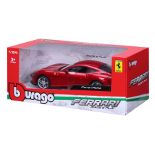 BBurago Bburago versenyautó - Ferrari R&P - Ferrari Roma á autópálya és játékautó