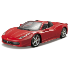 BBurago Ferrari 458 Spider versenyautó 1: 24 (18-26017) autópálya és játékautó