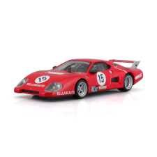 Bburago Ferrari Racing 512 BB II Serie 1981 fém autómodell 1:43 autópálya és játékautó