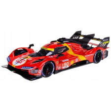  Bburago Ferrari Racing piros modellautó autópálya és játékautó